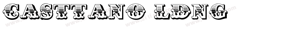 Casttano-LdnG字体转换