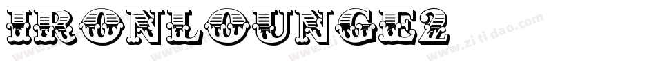 IRONLOUNGE2字体转换