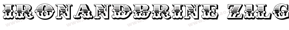 IronAndBrine-z1lG字体转换