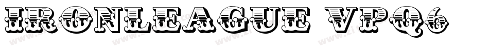 IronLeague-VPq6字体转换