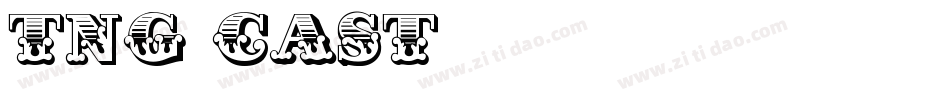 TNG-Cast字体转换