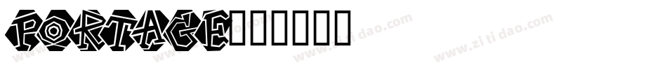 PORTAGE字体转换