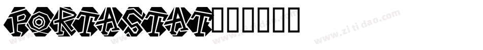 Portastat字体转换