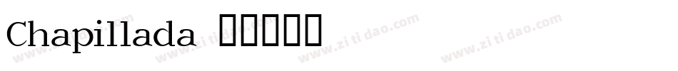 Chapillada字体转换