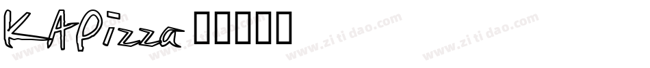 KAPizza字体转换