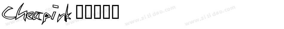 cheapink字体转换