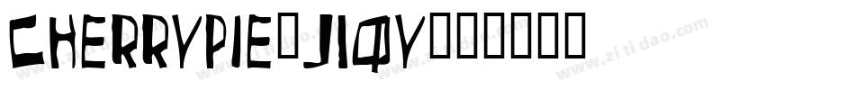 CherryPie-j1qy字体转换