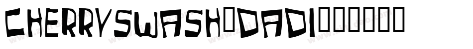 CherrySwash-DAd1字体转换