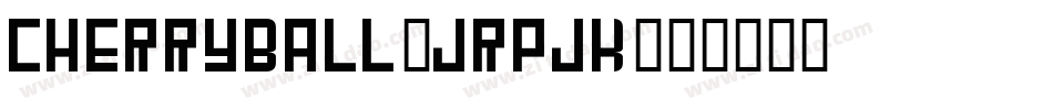 Cherryball-JRpjK字体转换