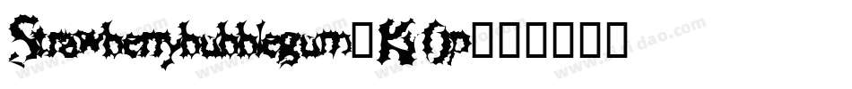 Strawberrybubblegum-Kv0p字体转换