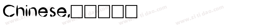 Chinese字体转换