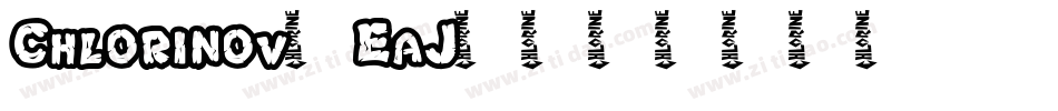 Chlorinov-EaJ4字体转换