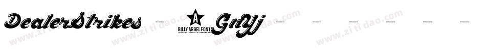 DealerStrikes-1GnYj字体转换