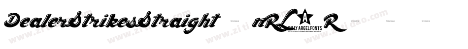 DealerStrikesStraight-nRL1R字体转换