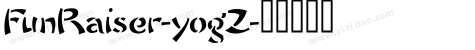 FunRaiser-yogZ字体转换