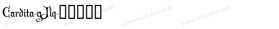 Cardita-gJlq字体转换