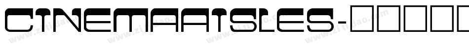 CinemaAisles字体转换