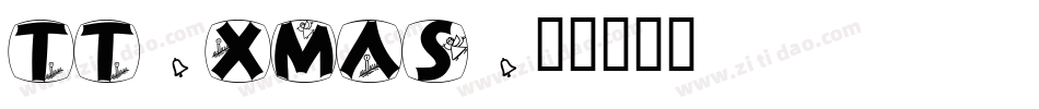 TT-XMAS字体转换