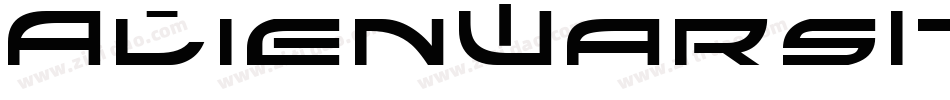 AlienWarsItalic-vr19字体转换