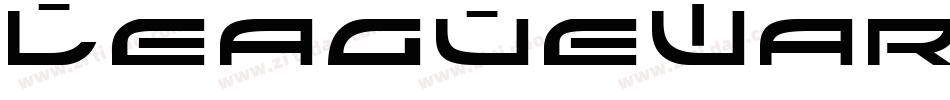 LeagueWarsItalic-l6ZD字体转换