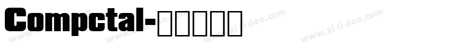 Compctal字体转换