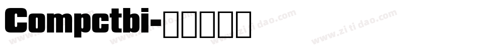 Compctbi字体转换