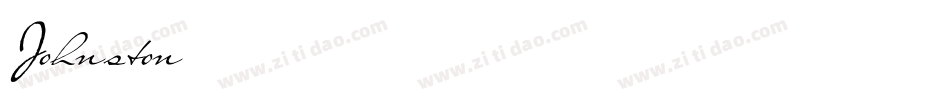 Johnston字体转换