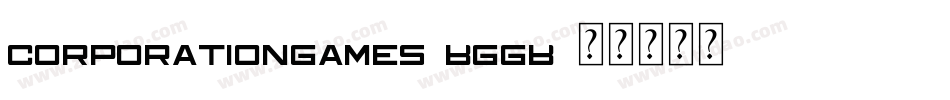 CorporationGames-BgGB字体转换
