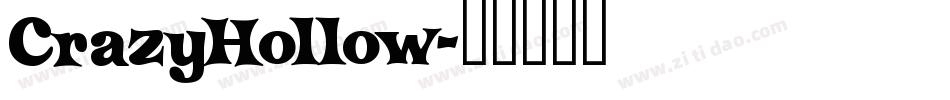 CrazyHollow字体转换