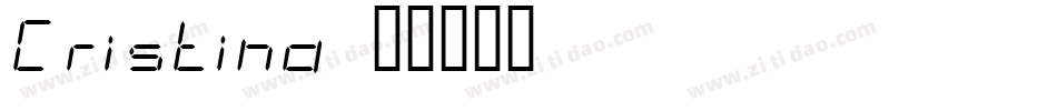 Cristina字体转换