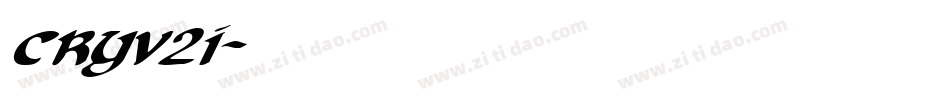 Cryv2i字体转换