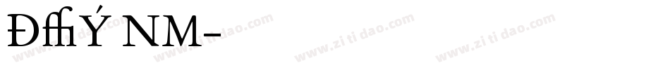 DAYROM字体转换