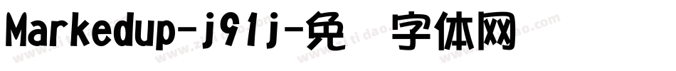 Markedup-j91j字体转换