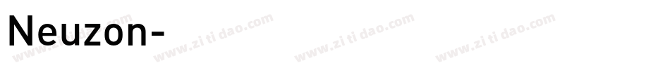 Neuzon字体转换