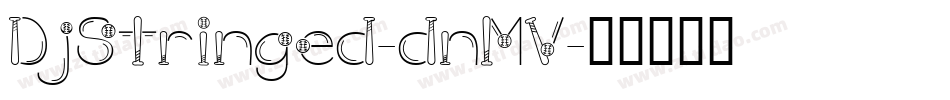 DjStringed-dnMV字体转换