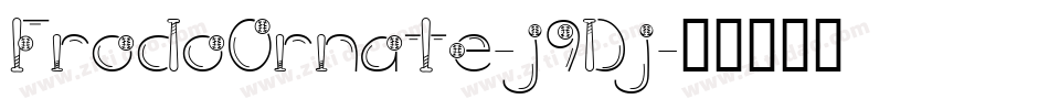 FrodoOrnate-j9Dj字体转换