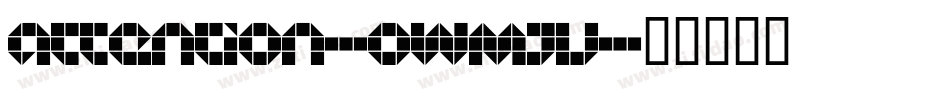 Attention-owMjV字体转换