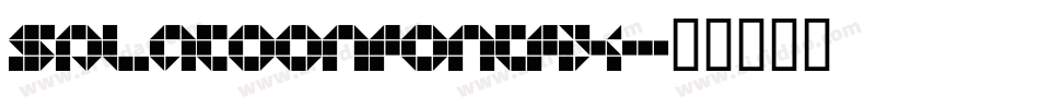 splatoonfontfix字体转换