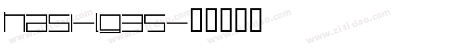 Hasi-lg35字体转换