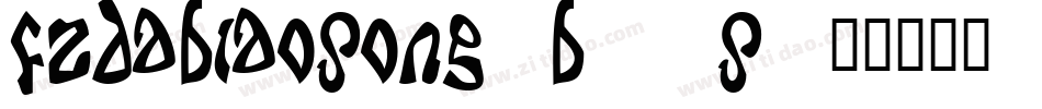 FZDaBiaoSong-B06S字体转换