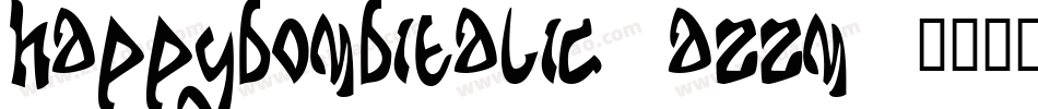 HappyBombItalic-aZzm字体转换