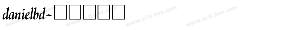danielbd字体转换