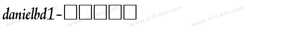 danielbd1字体转换