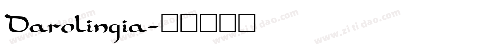 Darolingia字体转换
