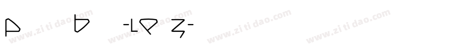 ProzacBuzz-LEyZ字体转换