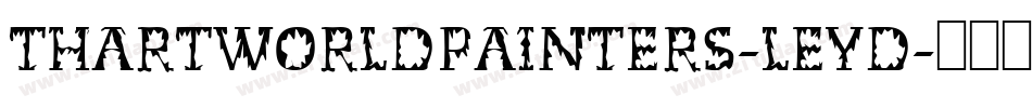 ThartWorldPainters-leyD字体转换