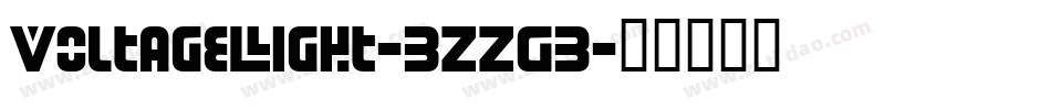 VoltageLight-3zzG3字体转换