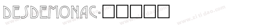 DesdemonaC字体转换