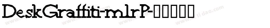 DeskGraffiti-m1rP字体转换