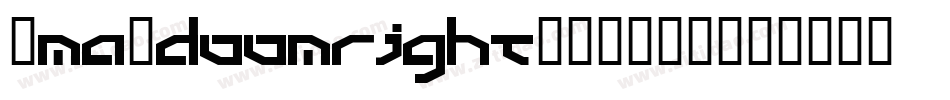 Amazdoomright2-4Z3K字体转换